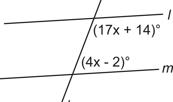 Quiz 3-2 proving lines are parallel