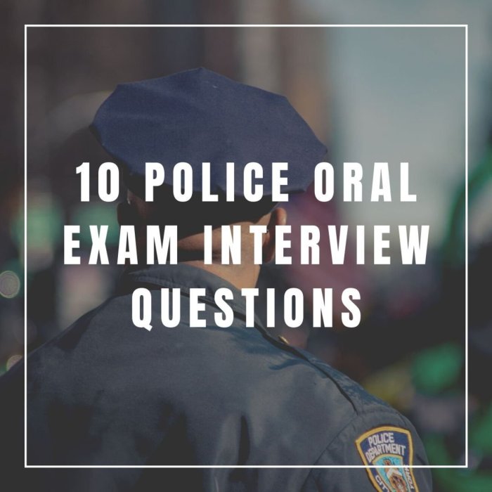 Police sergeant oral board scenario questions and answers